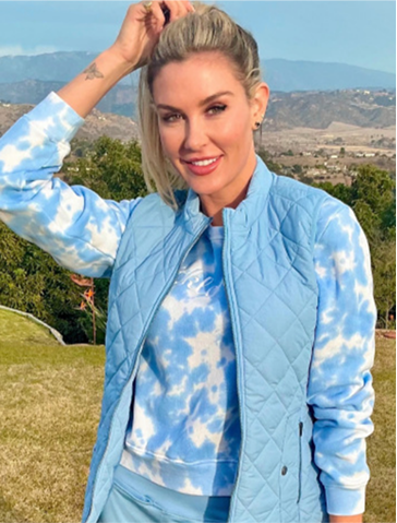 Tye Dye Short Sweatshirt